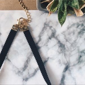 Black Ribboned Choker